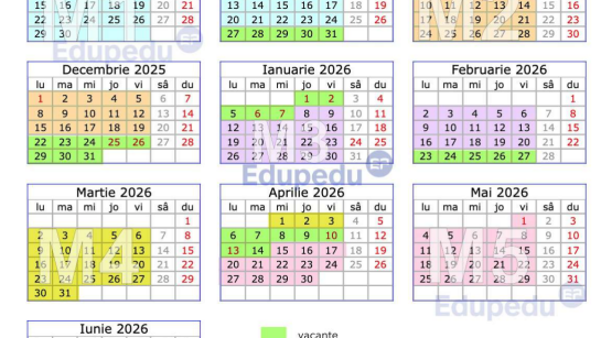 Structura anului școlar