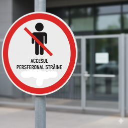 ACCESUL PERSOANELOR STRĂINE ÎN UNITATEA ȘCOLARĂ