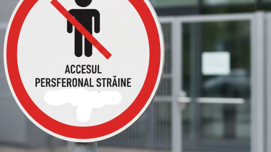 ACCESUL PERSOANELOR STRĂINE ÎN UNITATEA ȘCOLARĂ